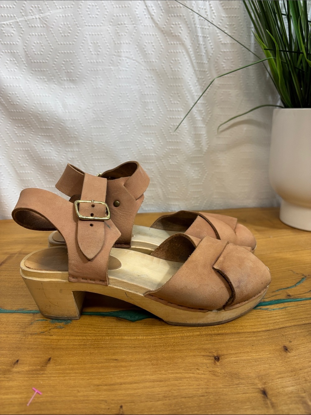 Swedish Hasbeens Mirja Leather Sandal